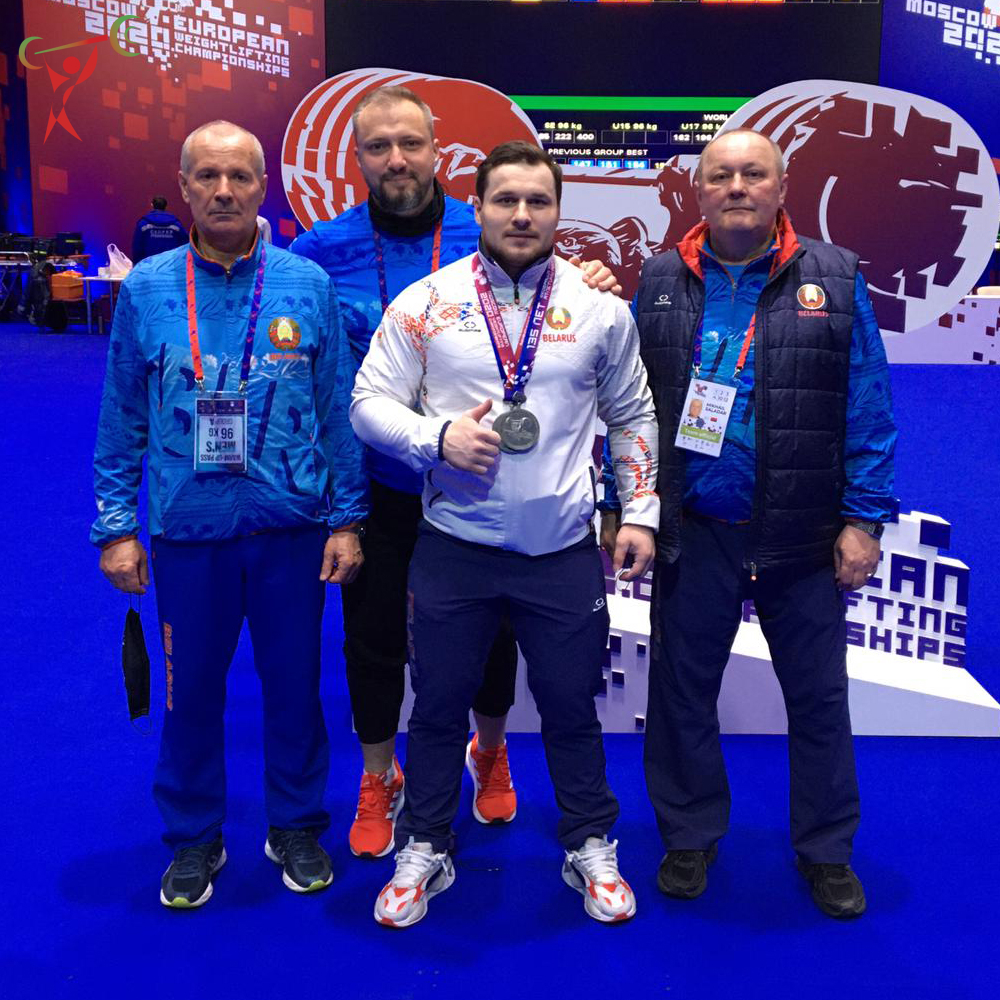 Pjotr ​​Asayonok Silbermedaillengewinner der Europameisterschaft
